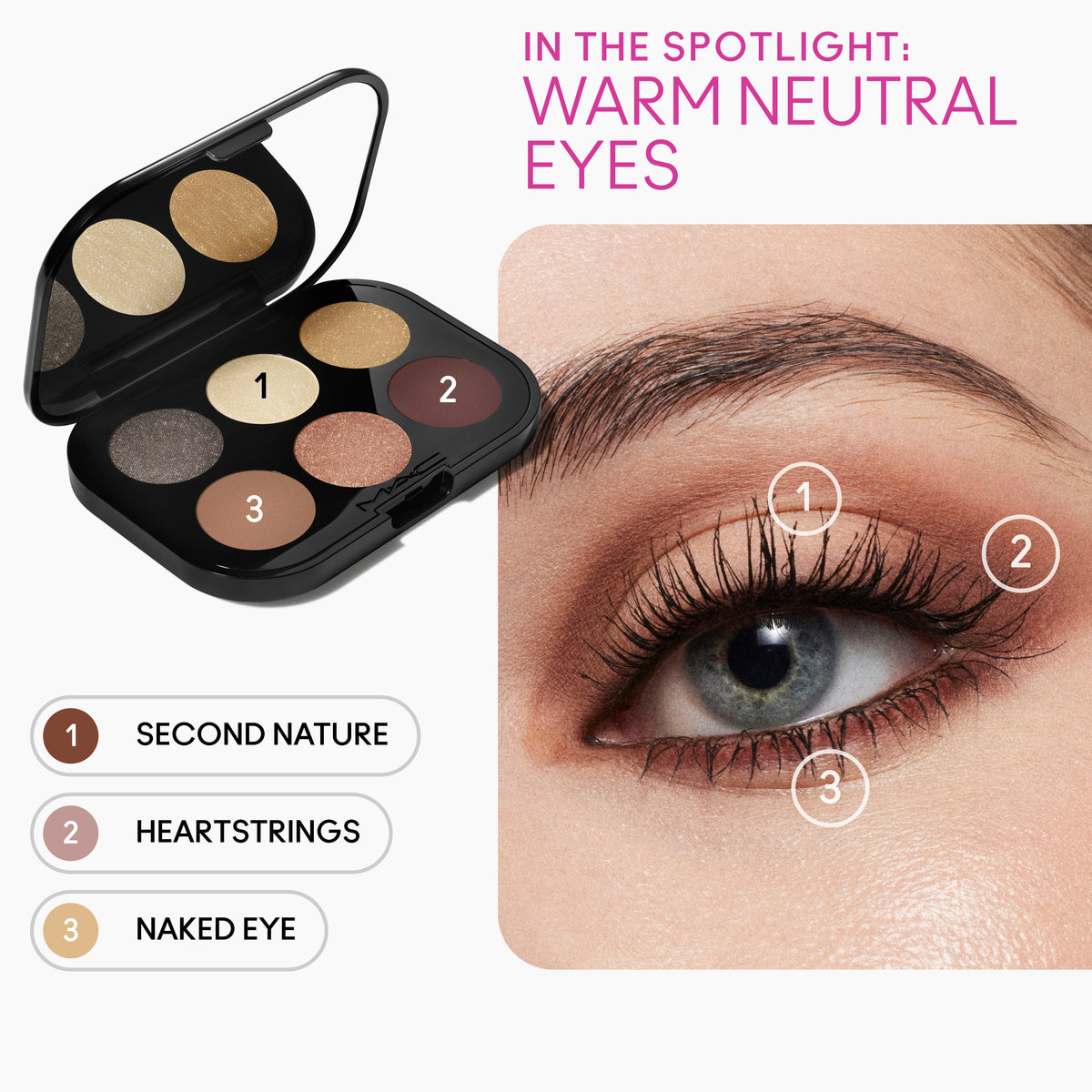 CONNECT IN COLOUR EYE SHADOW PALETTE: INTIMATE NUDES