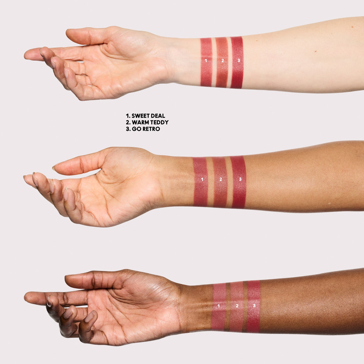 M·A·CXIMAL SILKY MATTE LIPSTICK TRIO / SEPIA COLLECTION