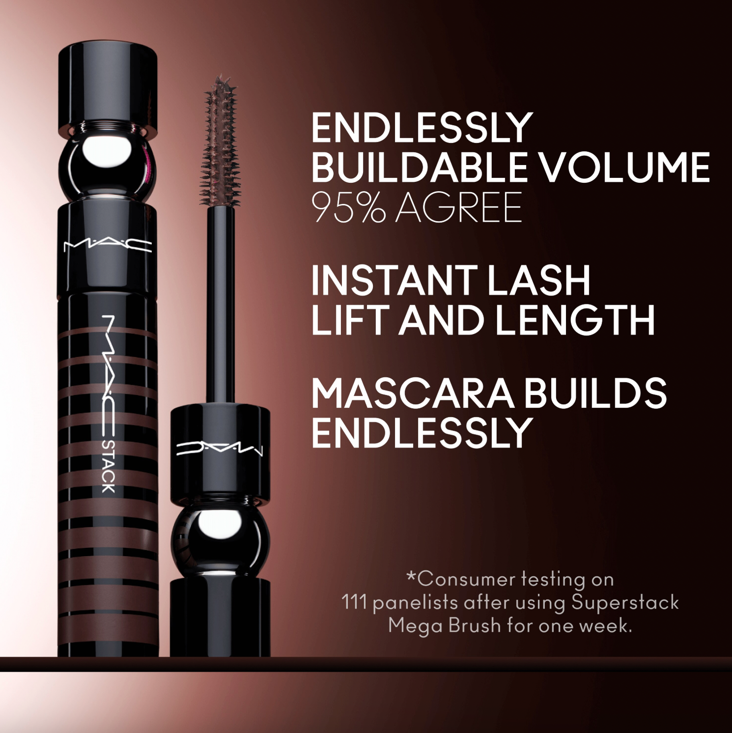 M·A·CSTACK MASCARA#Chestnut Stack