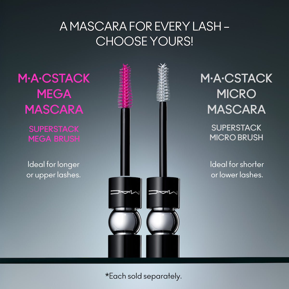M·A·CStack Mascara / Mini M·A·C#Black Stack
