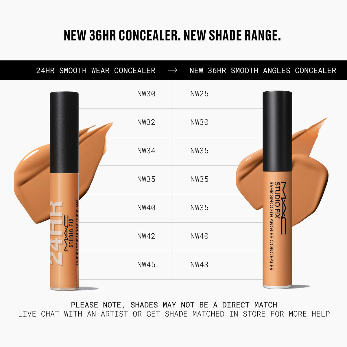 36HR SMOOTH ANGLES CONCEALER#NC44
