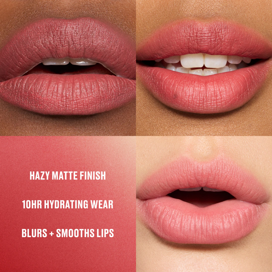 POWDER KISS HAZY MATTE LIPSTICK#Brickthrough