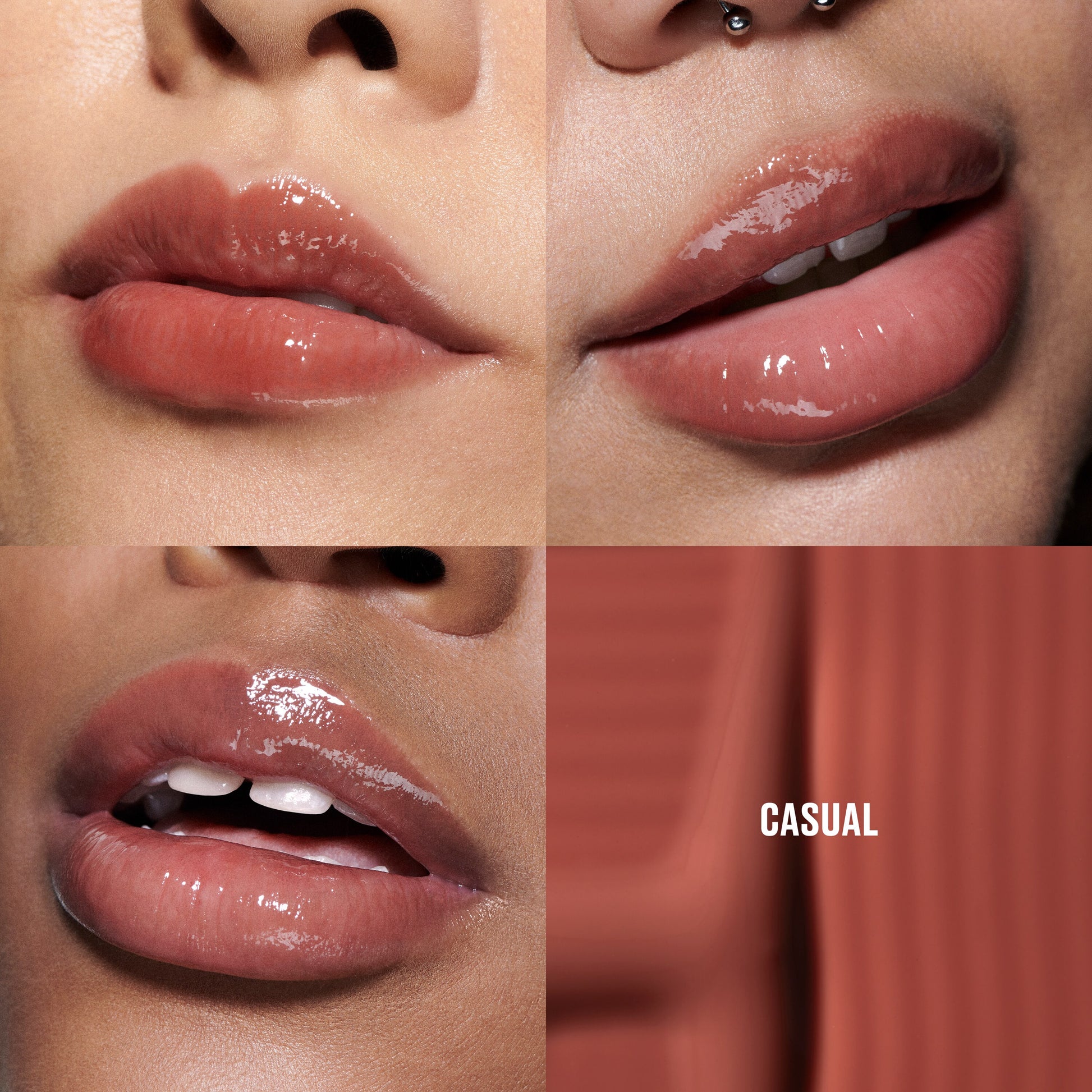 LIPGLASS AIR NON-STICKY GLOSS / MINI M·A·C#Casual