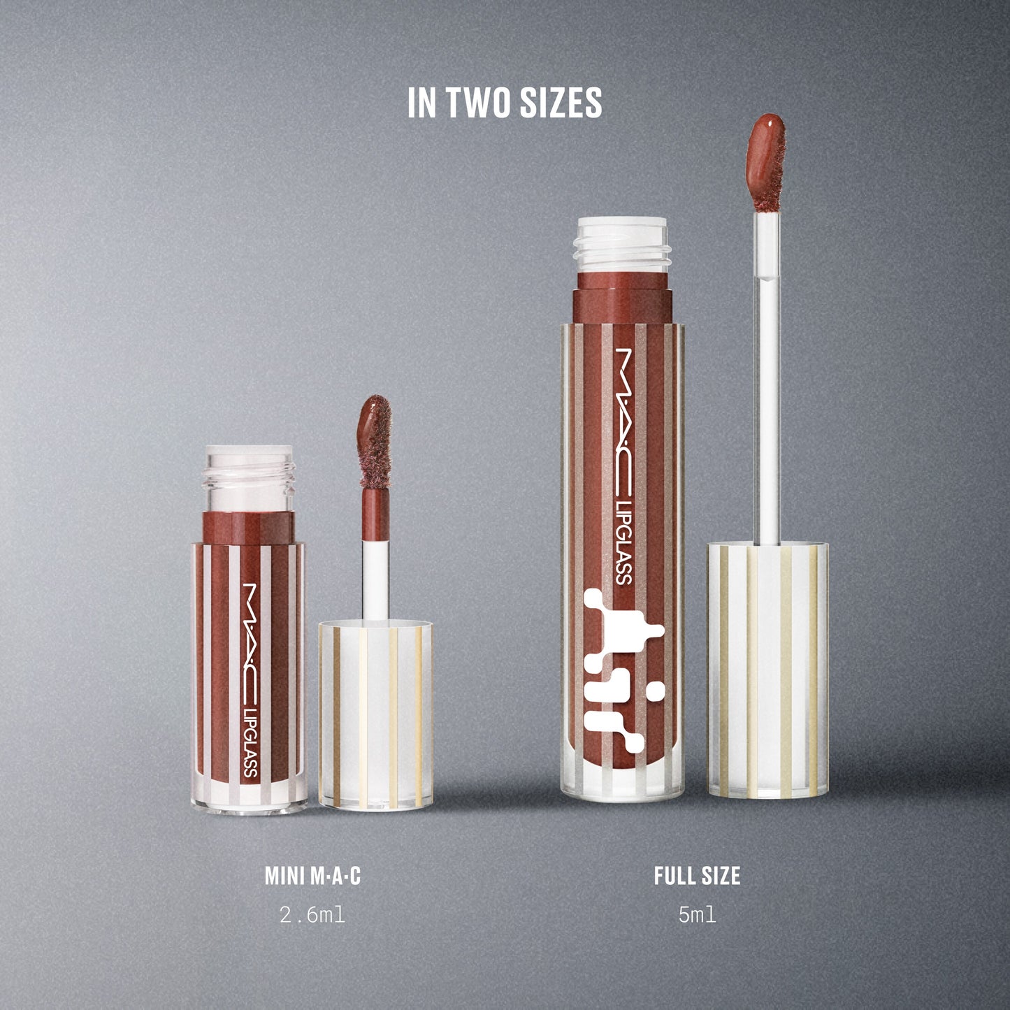 LIPGLASS AIR NON-STICKY GLOSS / MINI M·A·C#Aesthetic