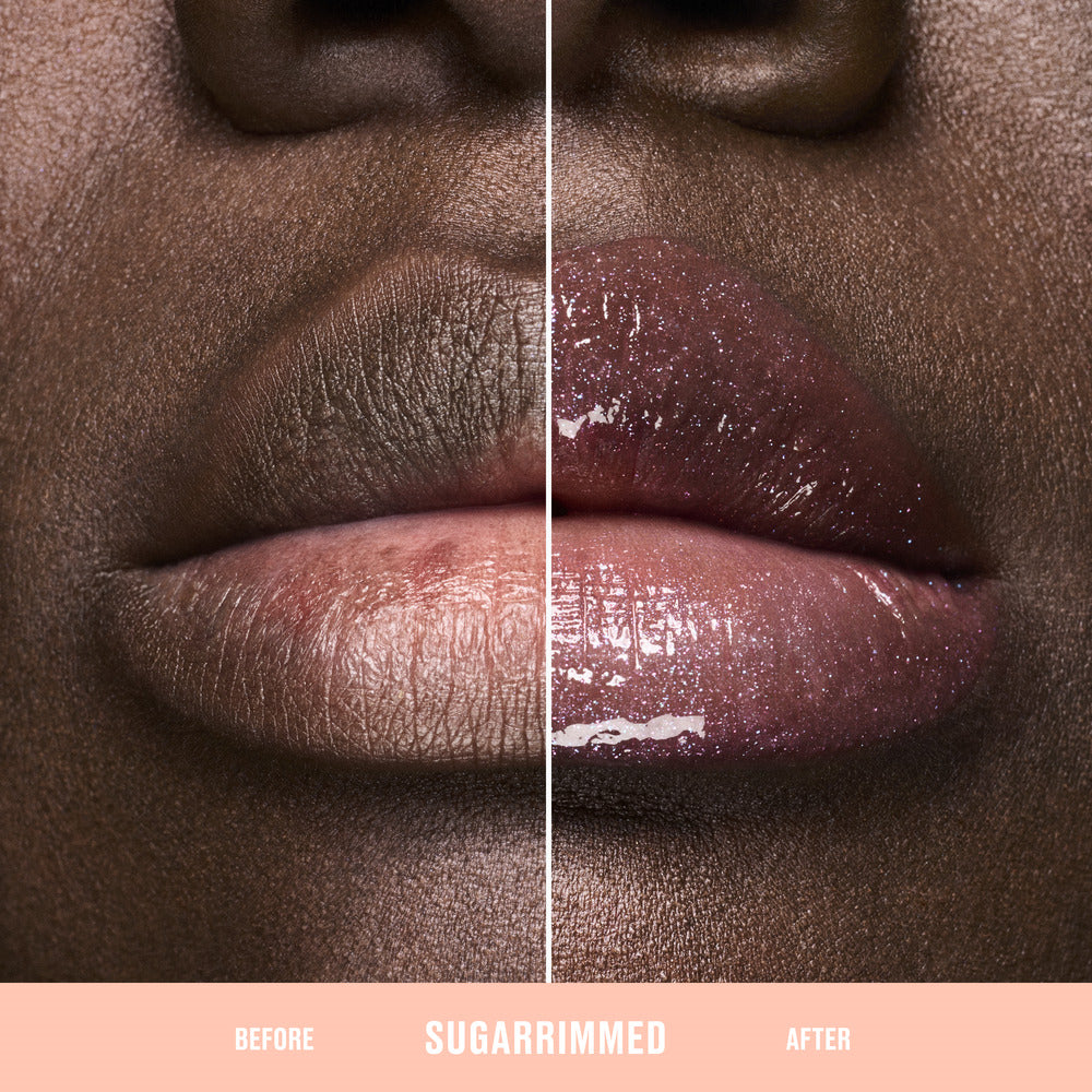 LIPGLASS CUSHION HIGH-PIGMENT LIP OIL#Sugarrimmed