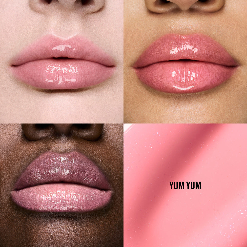 LIPGLASS CUSHION HIGH-PIGMENT LIP OIL#Yum Yum