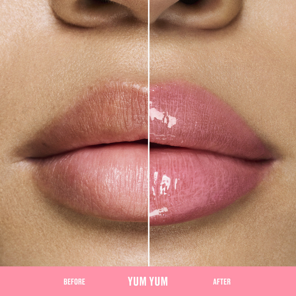 LIPGLASS CUSHION HIGH-PIGMENT LIP OIL#Yum Yum