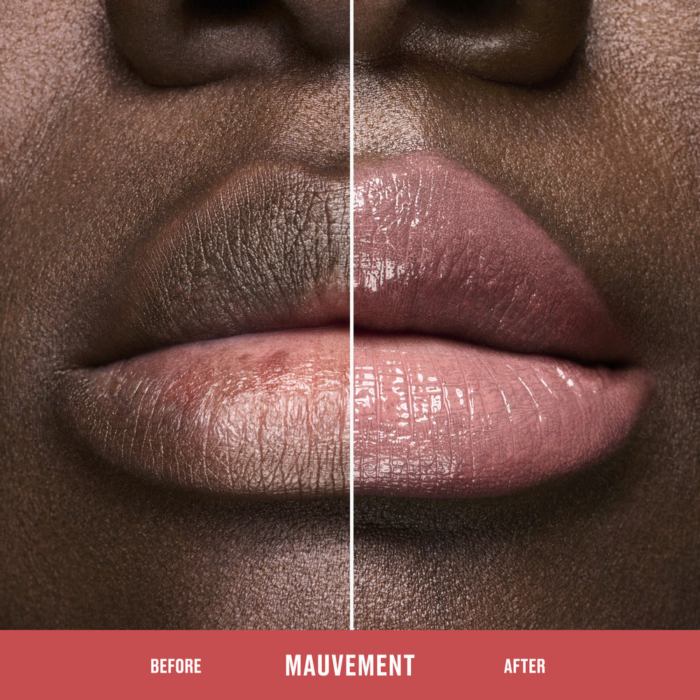 LIPGLASS CUSHION HIGH-PIGMENT LIP OIL#Mauvement