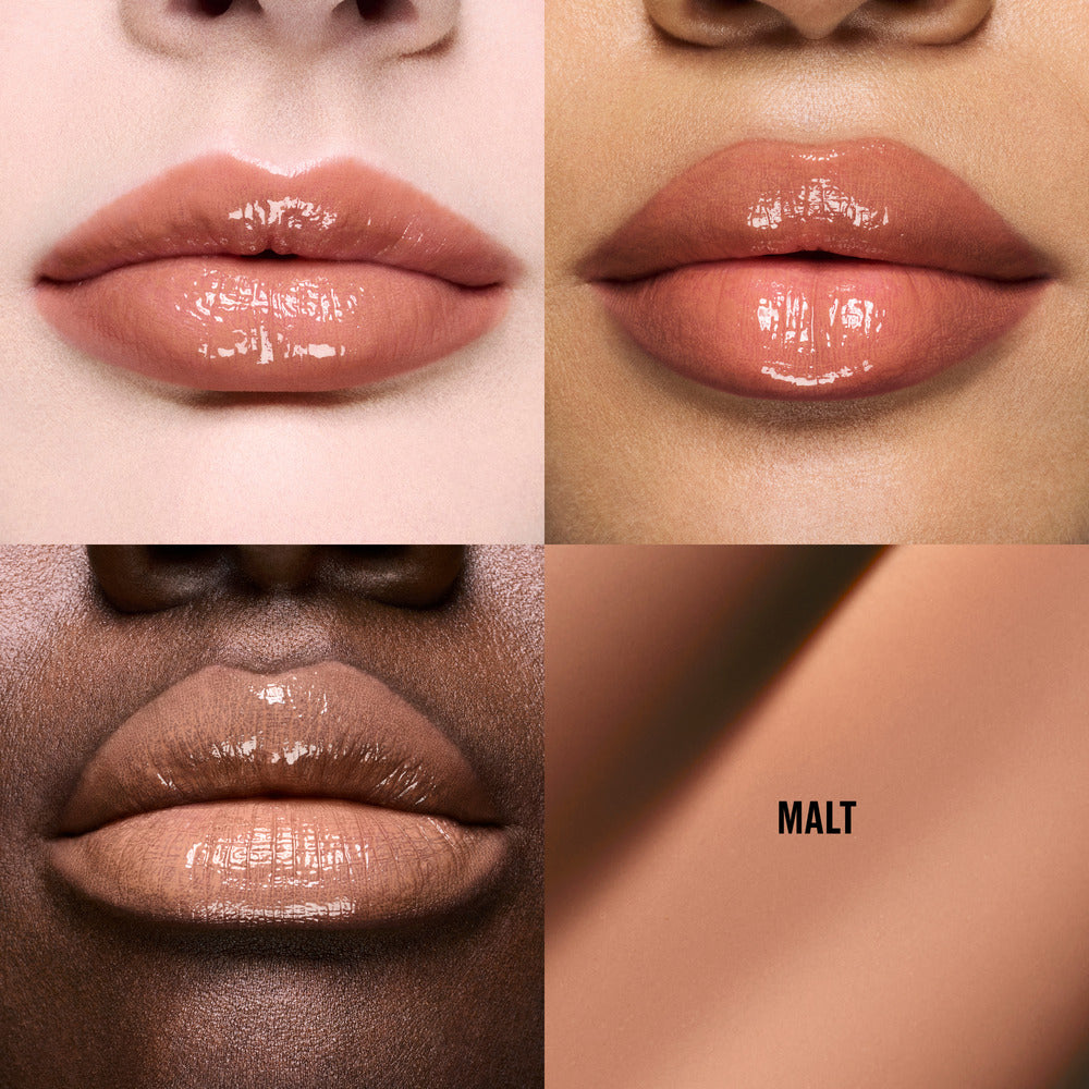 LIPGLASS CUSHION HIGH-PIGMENT LIP OIL#Malt