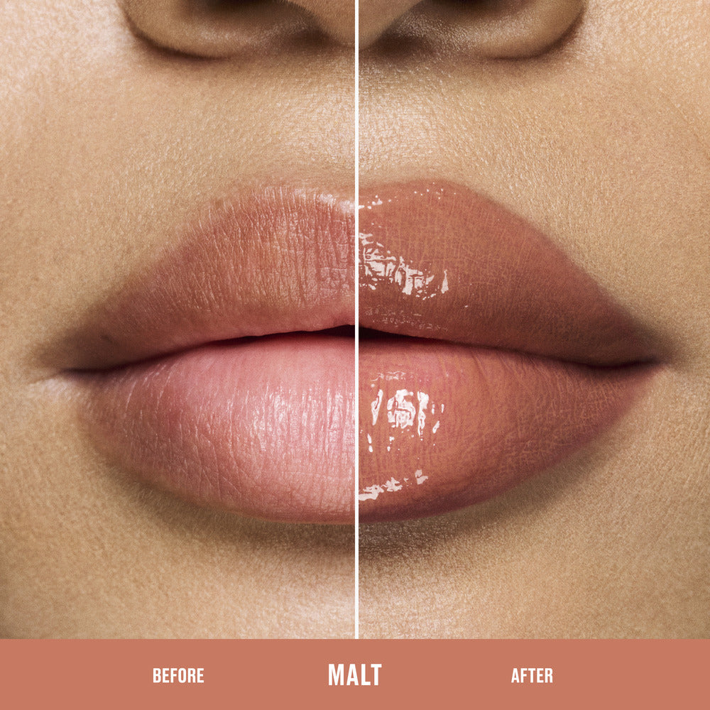 LIPGLASS CUSHION HIGH-PIGMENT LIP OIL#Malt