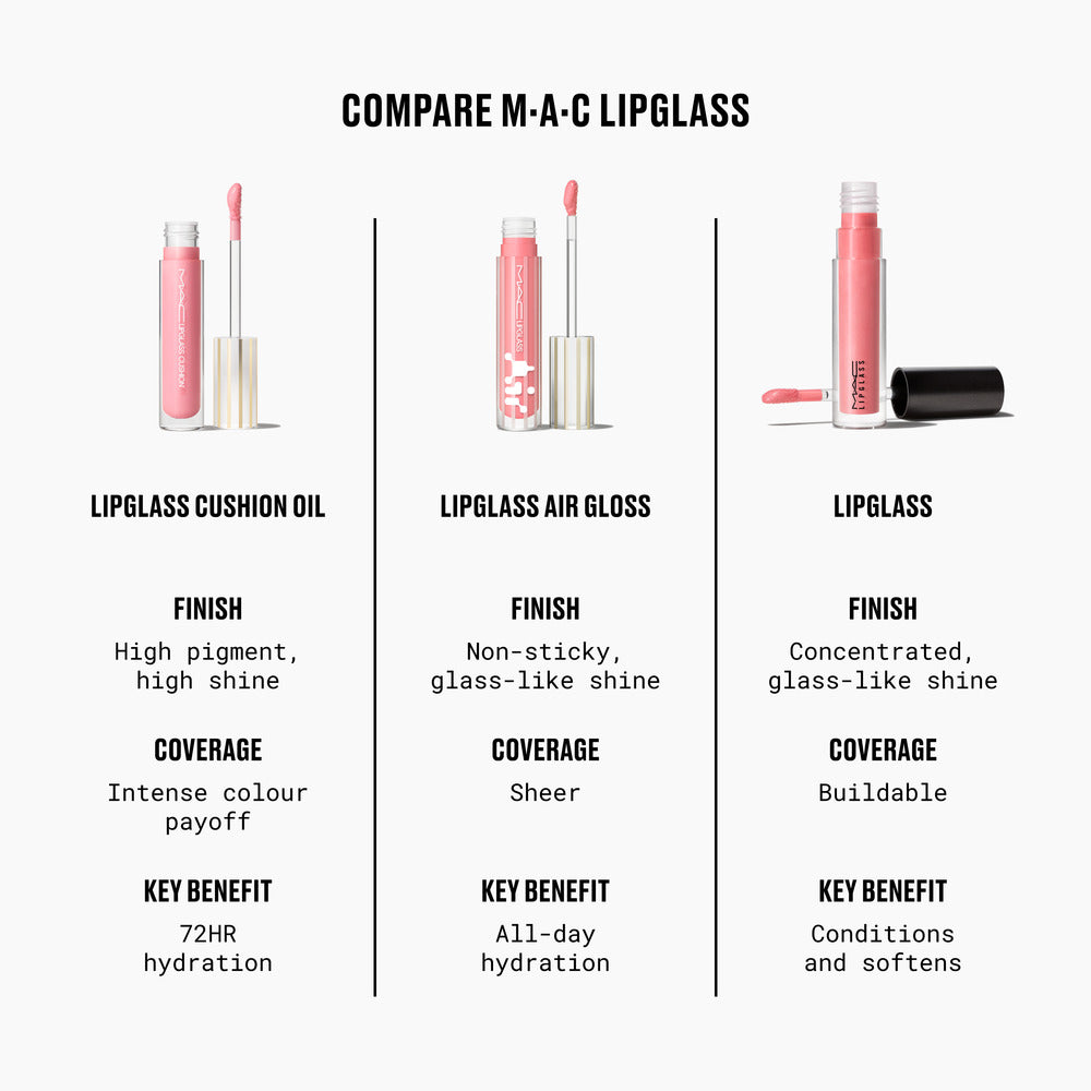 LIPGLASS CUSHION HIGH-PIGMENT LIP OIL#Tantrum