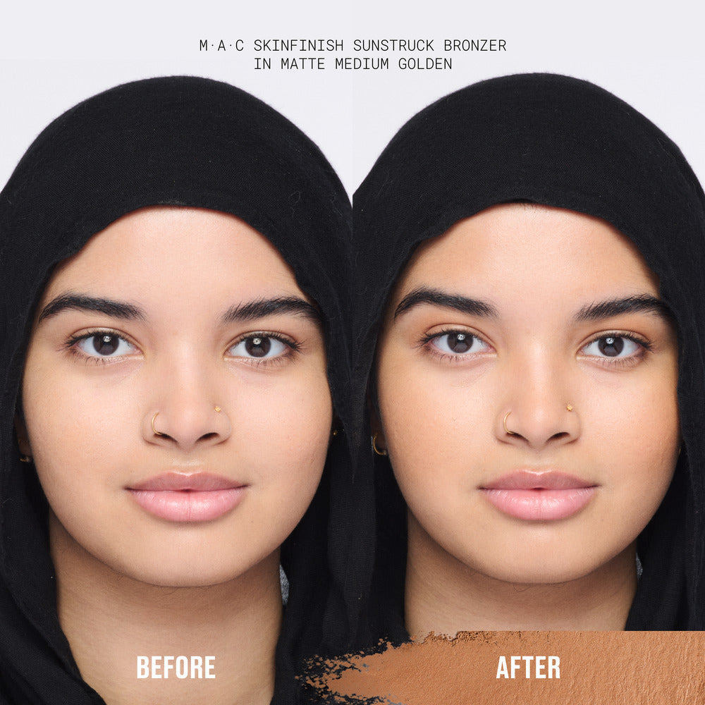 SKINFINISH SUNSTRUCK BRONZER#Matte Medium Golden